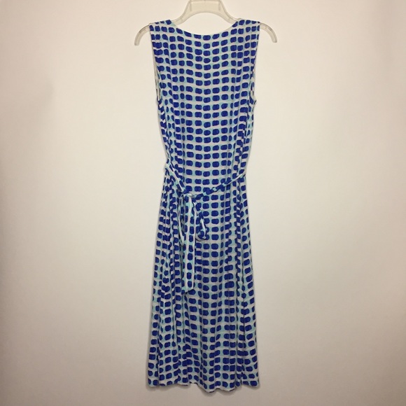 Kate Spade New York Island Stamp Tie Back Dress M - Picture 4 of 12